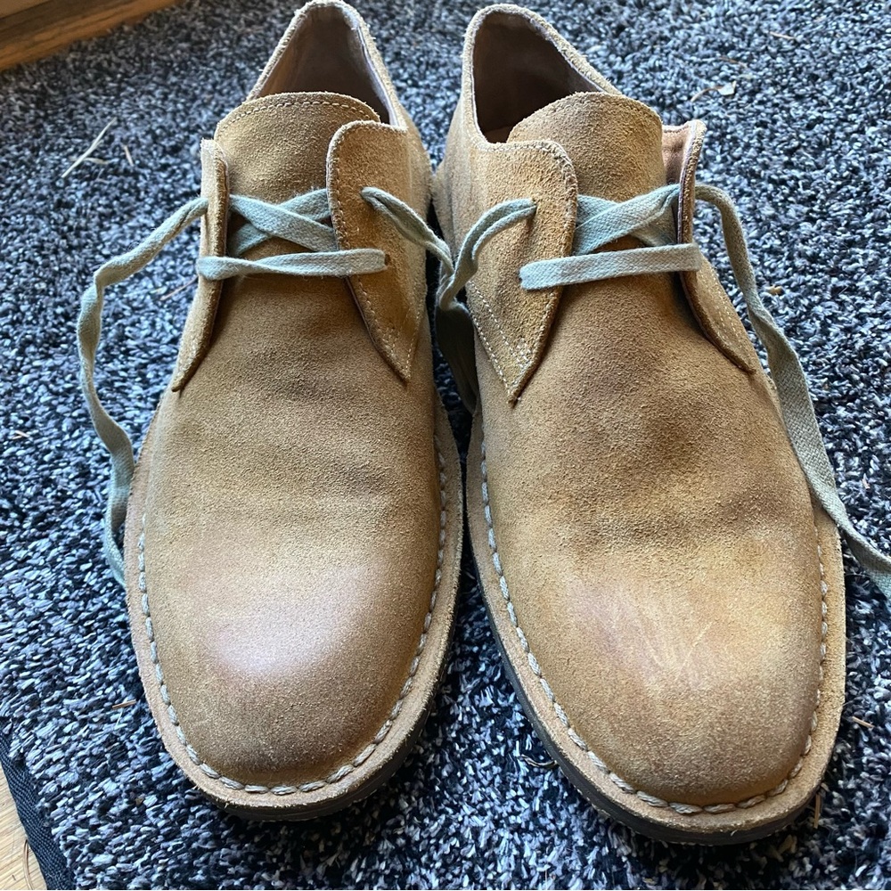 Men's Tan Suede Shoes